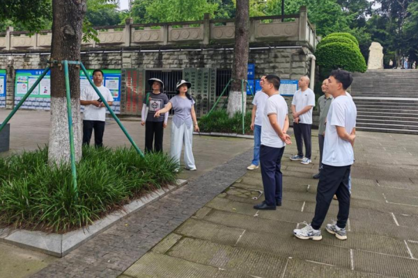 興綠園林公司開展防洪防汛地質災害綜合督導檢查暨現場安全環保工作會